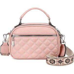 Small Crossbody Bags Trendy, Pink